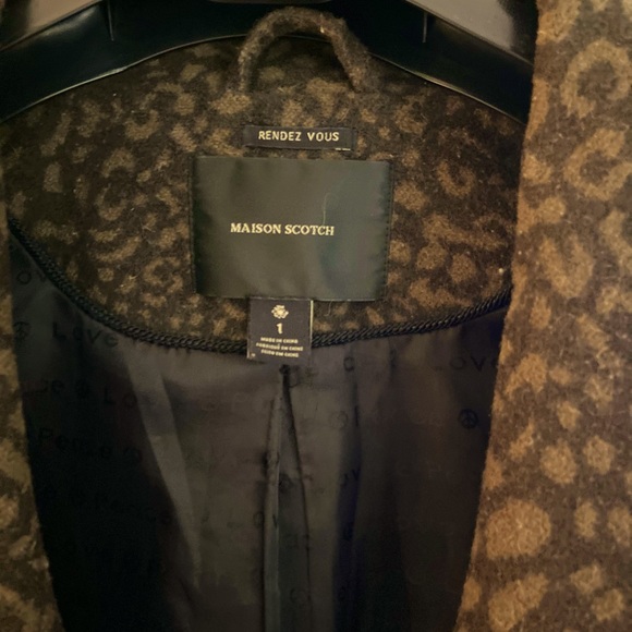 MAISON SCOTCH wool coat - Picture 2 of 3